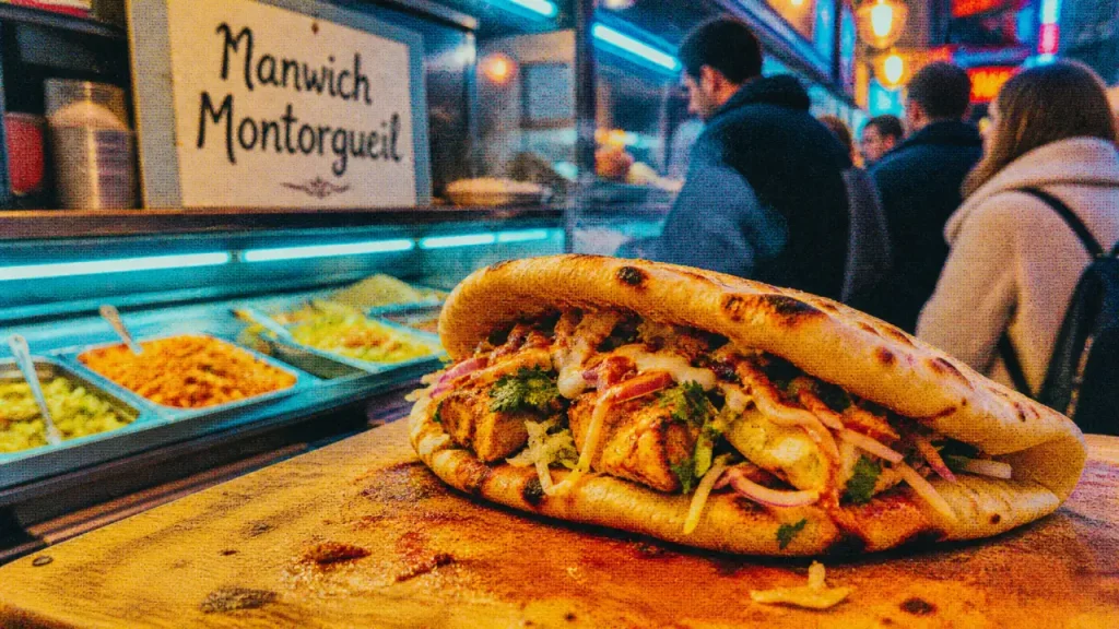 Nanwich indien maison, bollynan street food indienne à Montorgueil
