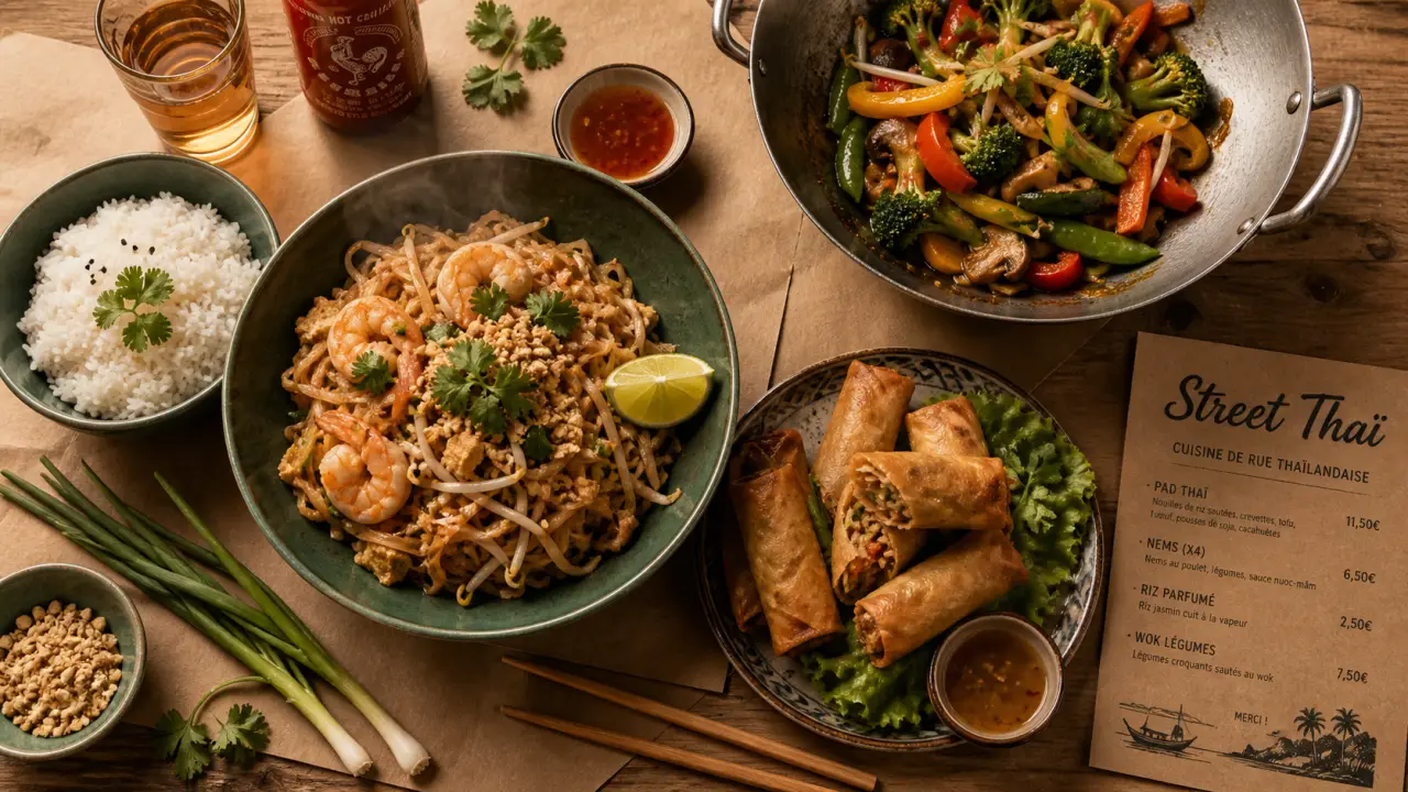 chô chaï montpellier antigone - thaï street food : wok thaï et nems