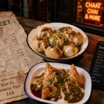 Deb’s street food Paris : dahi puri et samossa chaat à Rue du Chemin Vert 119