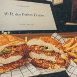 Dogma street food Paris 10e : burger fried chicken, frites