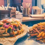 Nissi street food levantine : hallah tressée et frites à Paris