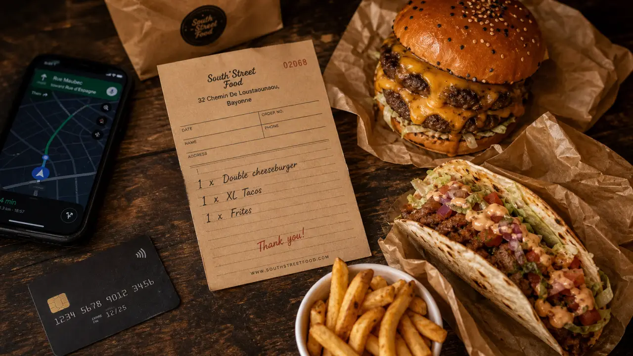 South Street Food Bayonne : 32 Chemin De Loustaounaou, burger et tacos