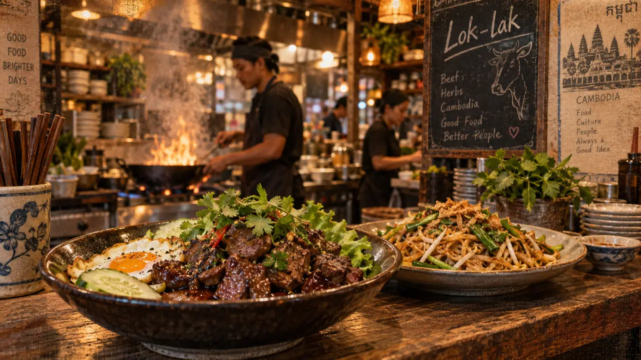 nâga street food antibes : lok-lak et nouilles lot-tcha