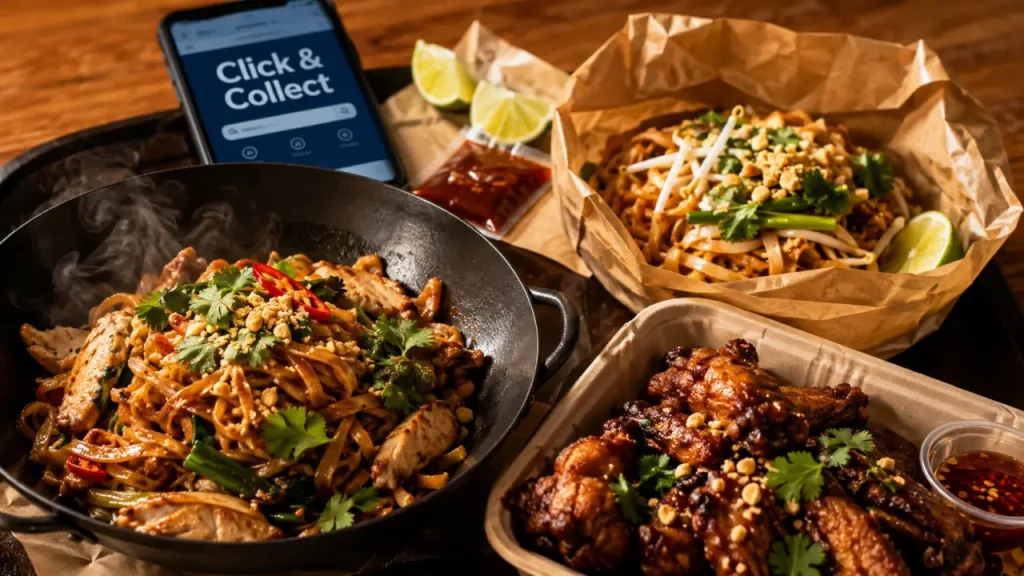 Pitaya Thaï street food : wok fumant, pad thaï et click & collect