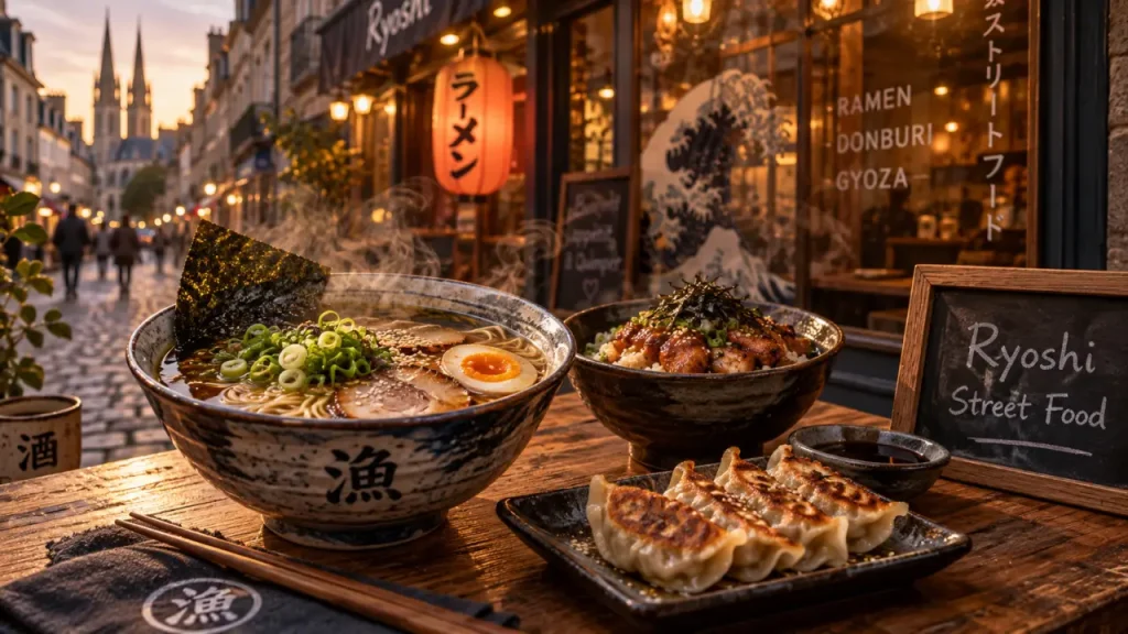 Ryoshi Street Food à Quimper : menu, prix et livraison en un coup d’œil
