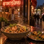 Sukhumvit thaï street food paris 11 : Pad Thaï et satay