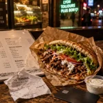 Le terminal kebab : menu et sandwich kebab