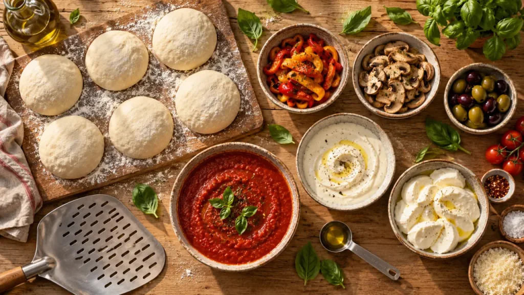 Soirée pizza : des garnitures à partager, pas une soirée à passer devant le four